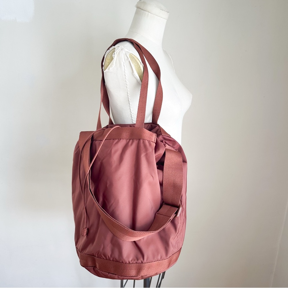 UNIQLO Brown Nylon Convertible Bag - Picture 2 of 13